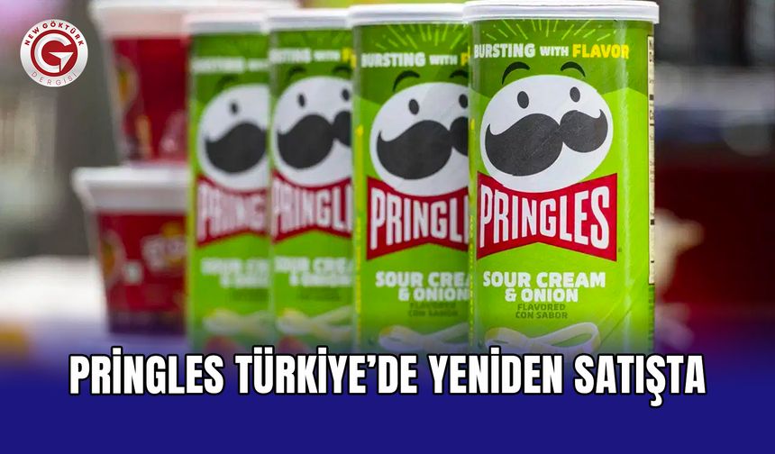 Pringles Türkiye’de yeniden satışta