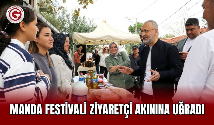 Manda Festivali Ziyaretçi Akınına Uğradı
