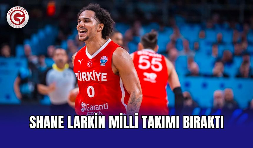 Shane Larkin milli takımı bıraktı