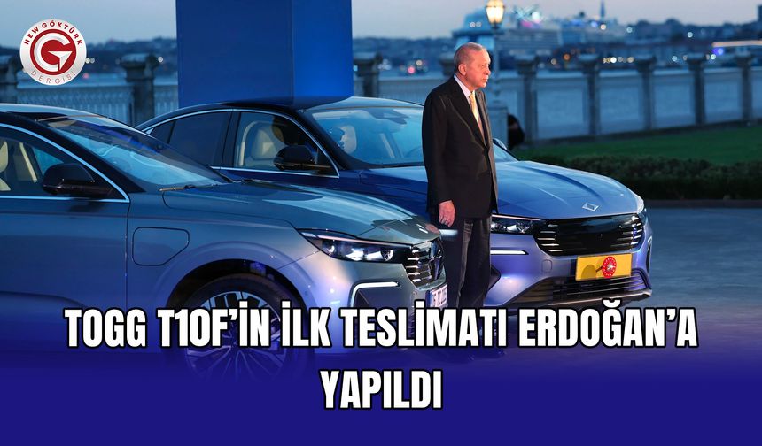 Togg T10F’in ilk teslimatı Erdoğan’a yapıldı