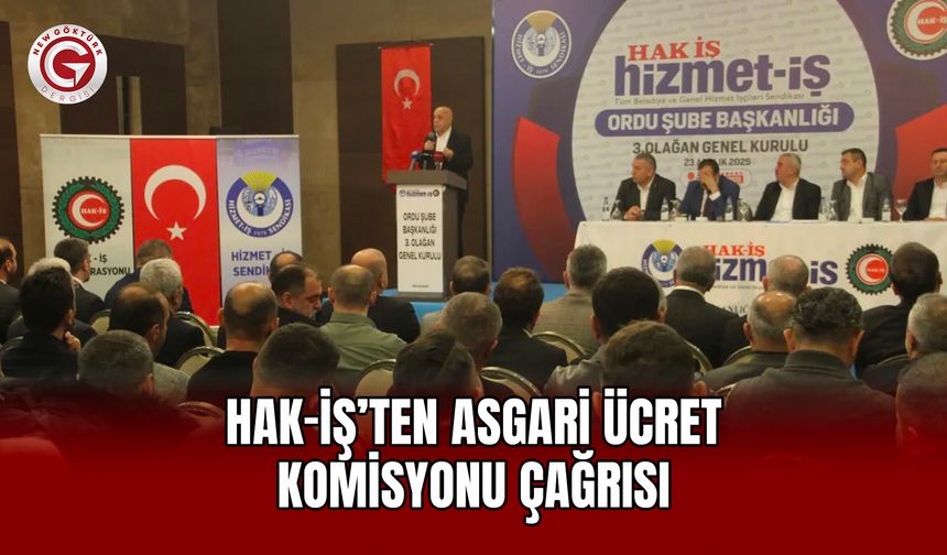 HAK-İŞ’ten asgari ücret komisyonu çağrısı