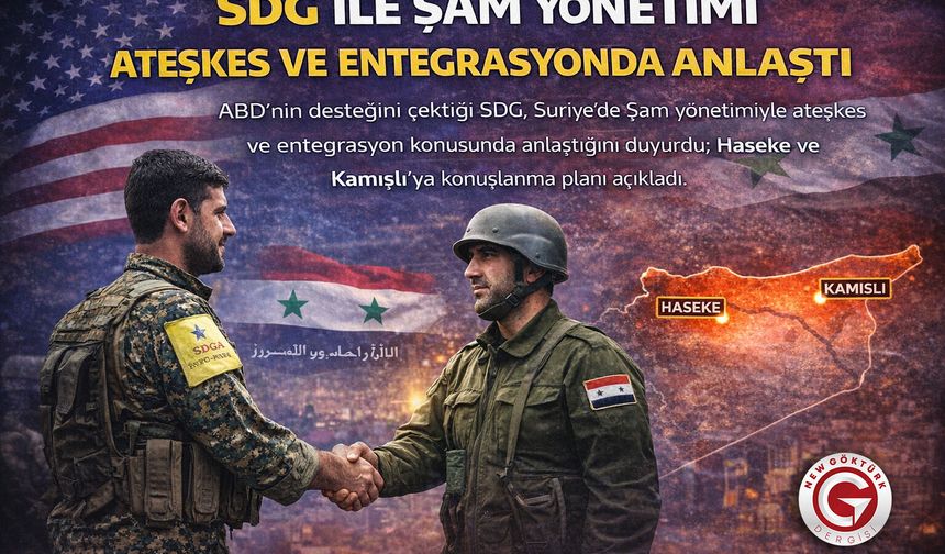 SDG ile Şam Yönetimi Ateşkes ve Entegrasyonda Anlaştı