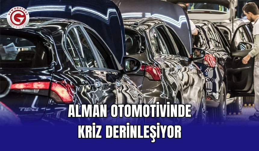 Alman Otomotivinde Kriz Derinleşiyor
