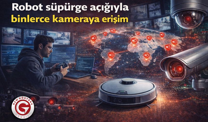 Robot süpürge açığıyla binlerce kameraya erişim