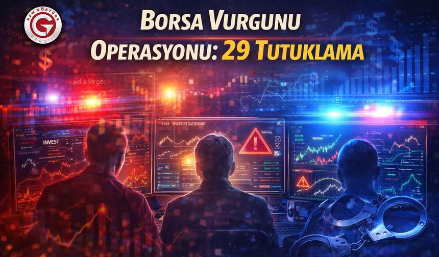 Borsa Vurgunu Operasyonu: 29 Tutuklama