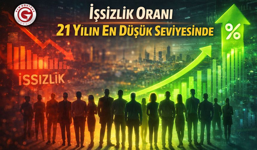 İşsizlik Oranı 21 Yılın En Düşük Seviyesinde