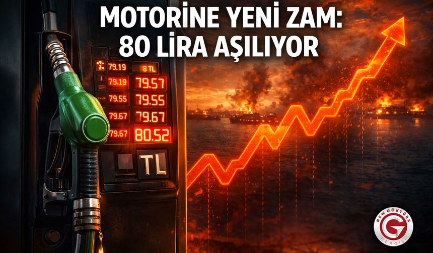 Motorine Yeni Zam: 80 Lira Aşılıyor