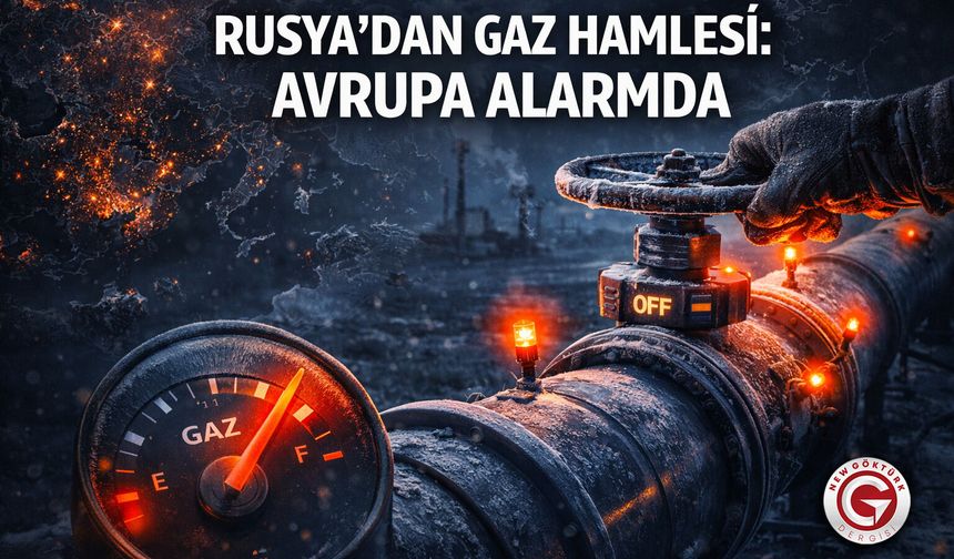 Rusya’dan Gaz Hamlesi: Avrupa Alarmda