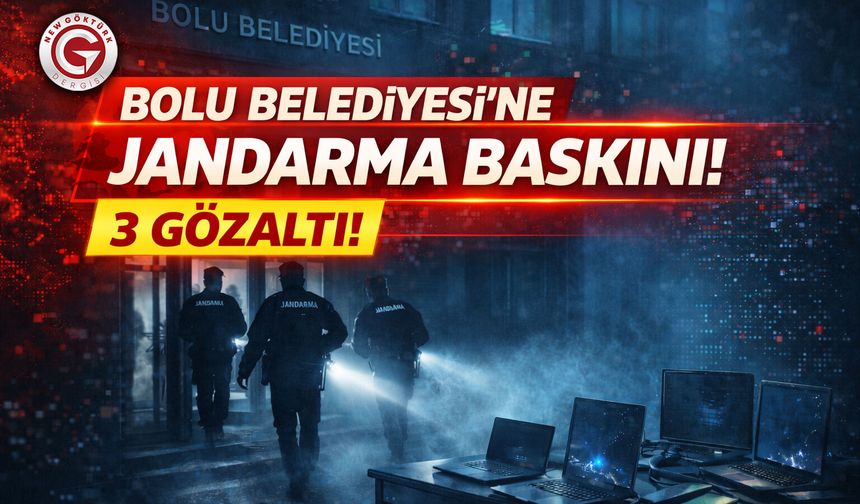 Bolu Belediyesi’ne Şafak Baskını: 3 Gözaltı