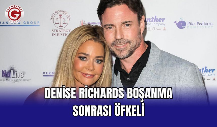 Denise Richards boşanma sonrası öfkeli