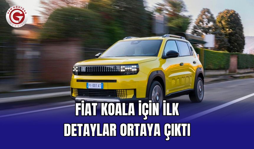 Fiat Koala için ilk detaylar ortaya çıktı