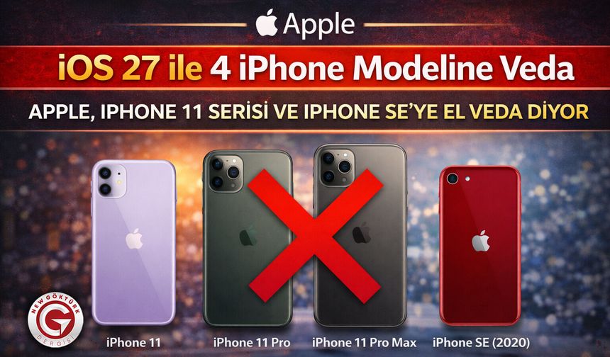 iOS 27 ile 4 iPhone Modeline Veda