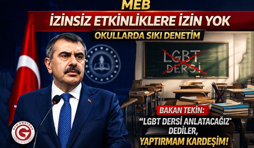 Okullarda İzinsiz Etkinliklere Sert Tepki