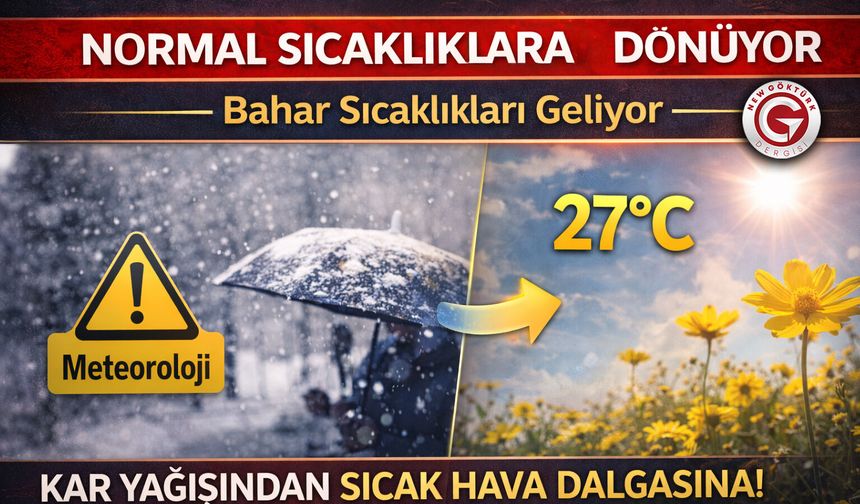 Türkiye Bahar Havasına Geçiyor