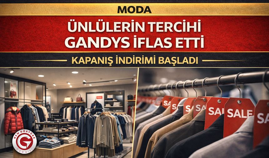 Ünlülerin Tercihi Gandys İflas Etti