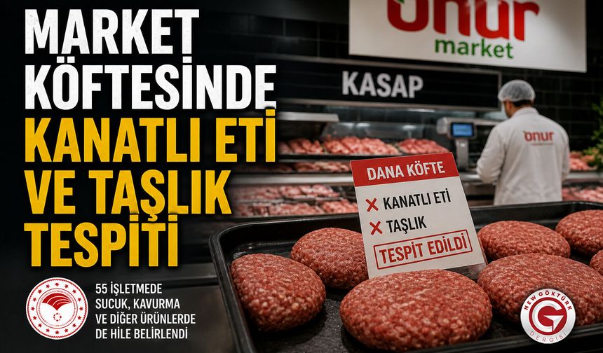 Market Köftesinde Kanatlı Eti ve Taşlık Tespiti