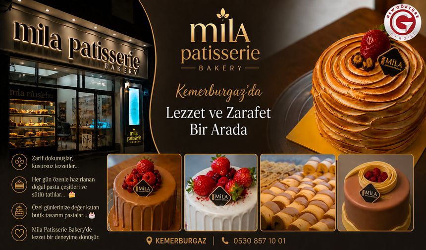 Mila Patisserie Kemerburgaz’da Lezzet ve Zarafet Bir Arada