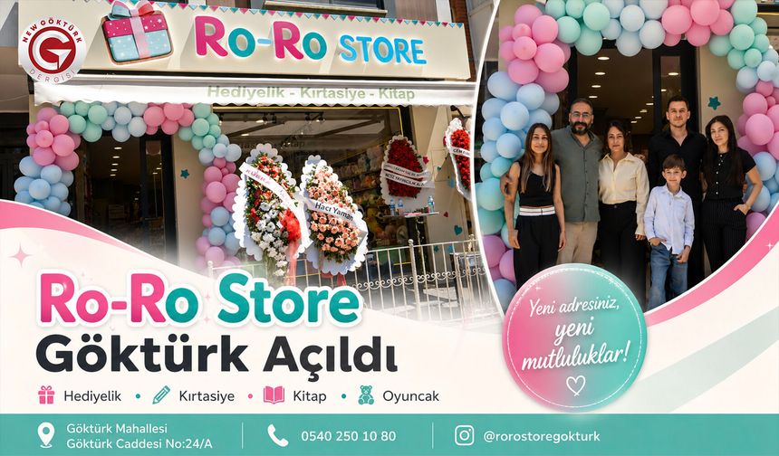 Ro-Ro Store Göktürk’te Kapılarını Açtı