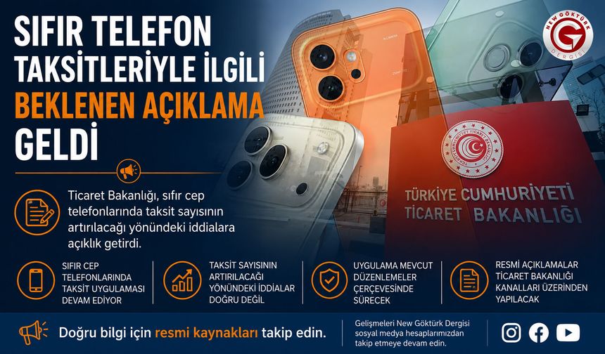 Sıfır Telefon Taksitleriyle İlgili Beklenen Açıklama Geldi