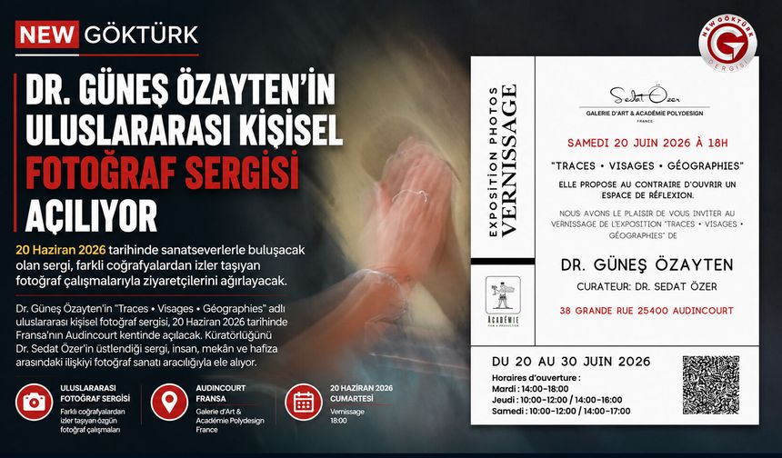 Dr. Güneş ÖZAYTEN: Uluslararası Kişisel Fotoğraf Sergisi