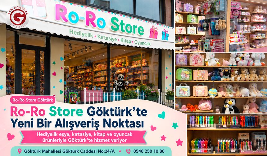Ro-Ro Store Göktürk’te Yeni Bir Alışveriş Noktası