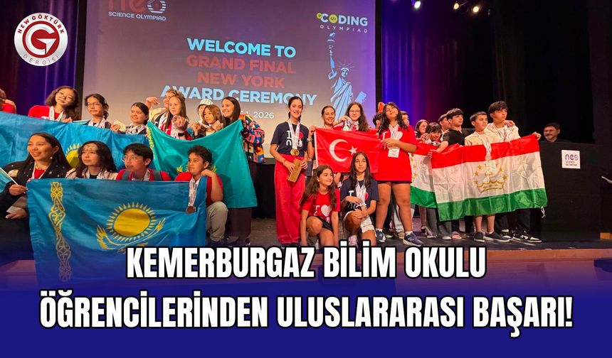 Kemerburgaz Bilim Okulu Öğrencilerinden Uluslararası Başarı