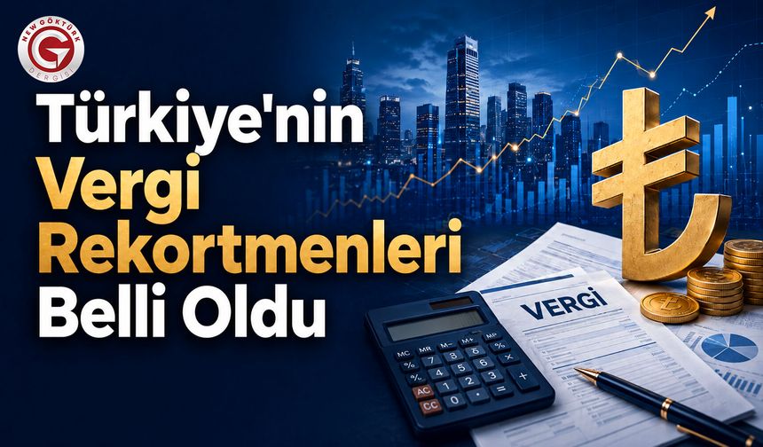 Türkiye’nin Vergi Rekortmenleri Belli Oldu