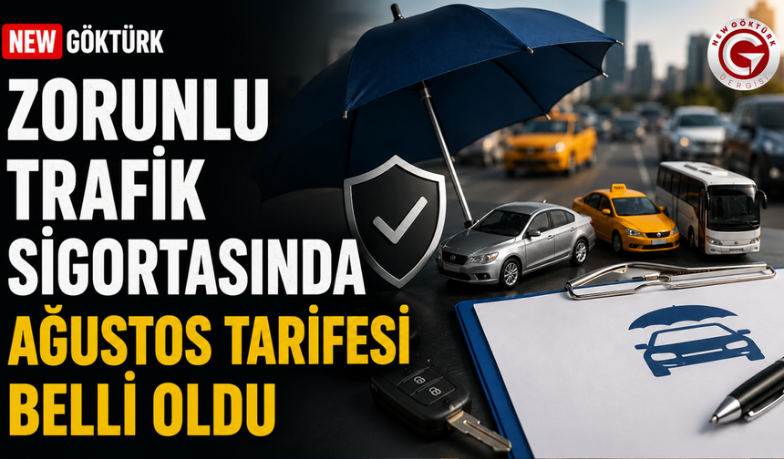 Zorunlu Trafik Sigortasında Ağustos Tarifesi Belli Oldu