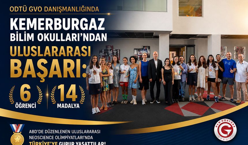 Kemerburgaz Bilim Okulları’ndan Uluslararası Başarı