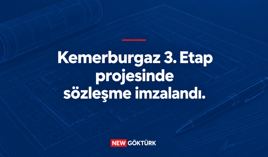 Kemerburgaz 3. Etap projesinde sözleşme imzalandı