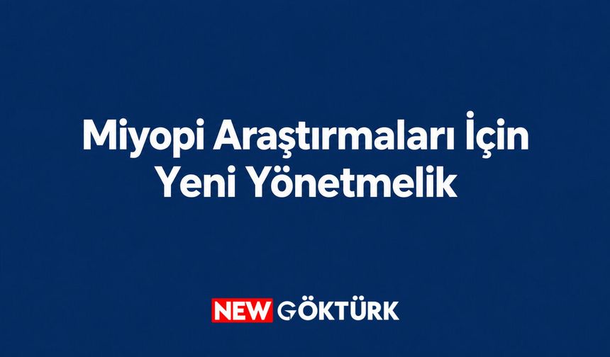 Üsküdar Üniversitesi’nde miyopi araştırmaları için yeni yönetmelik