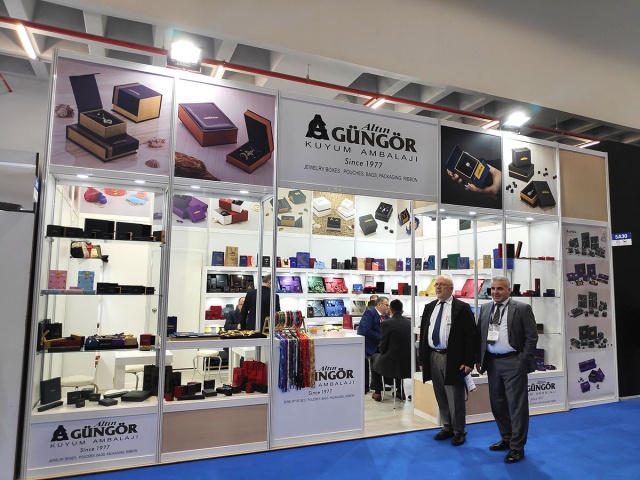 Altın Güngör istanbul Jewelry Show'da