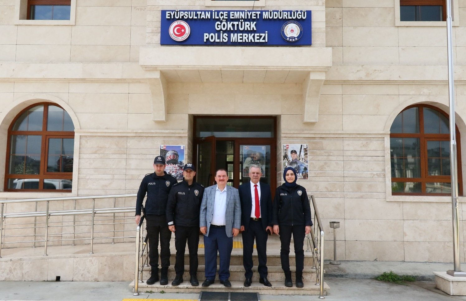 Eyüpultan İlçe Emniyet Müdürü Levent Türkmen Göktürk Polis Amirliği