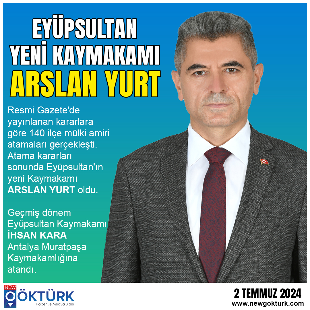 Eyupsultan Kaymakam Arslan Yurt