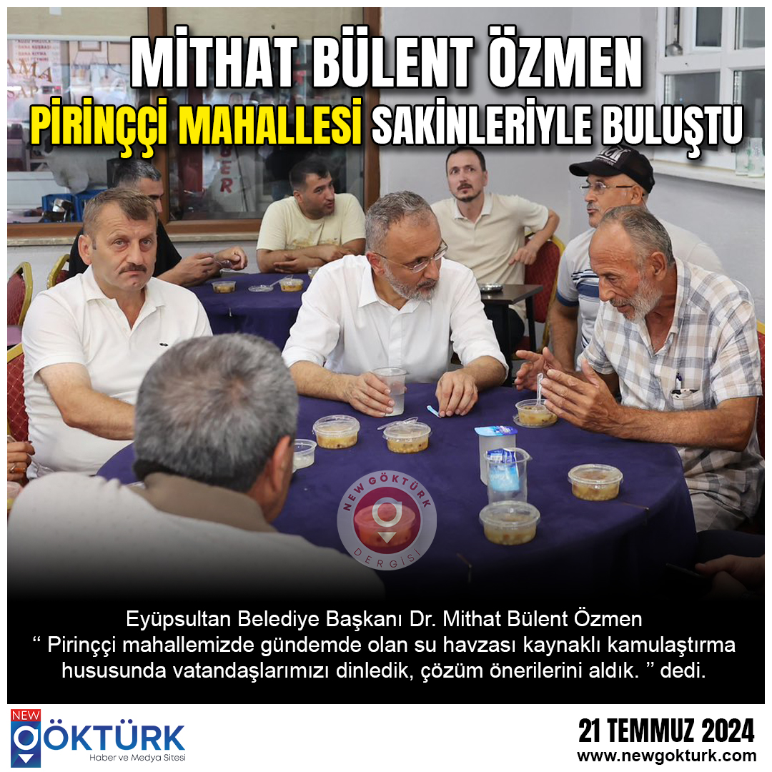 Mithat Bülent Özmen Pirinççi Köyü Sakinleriyle Buluştu 2