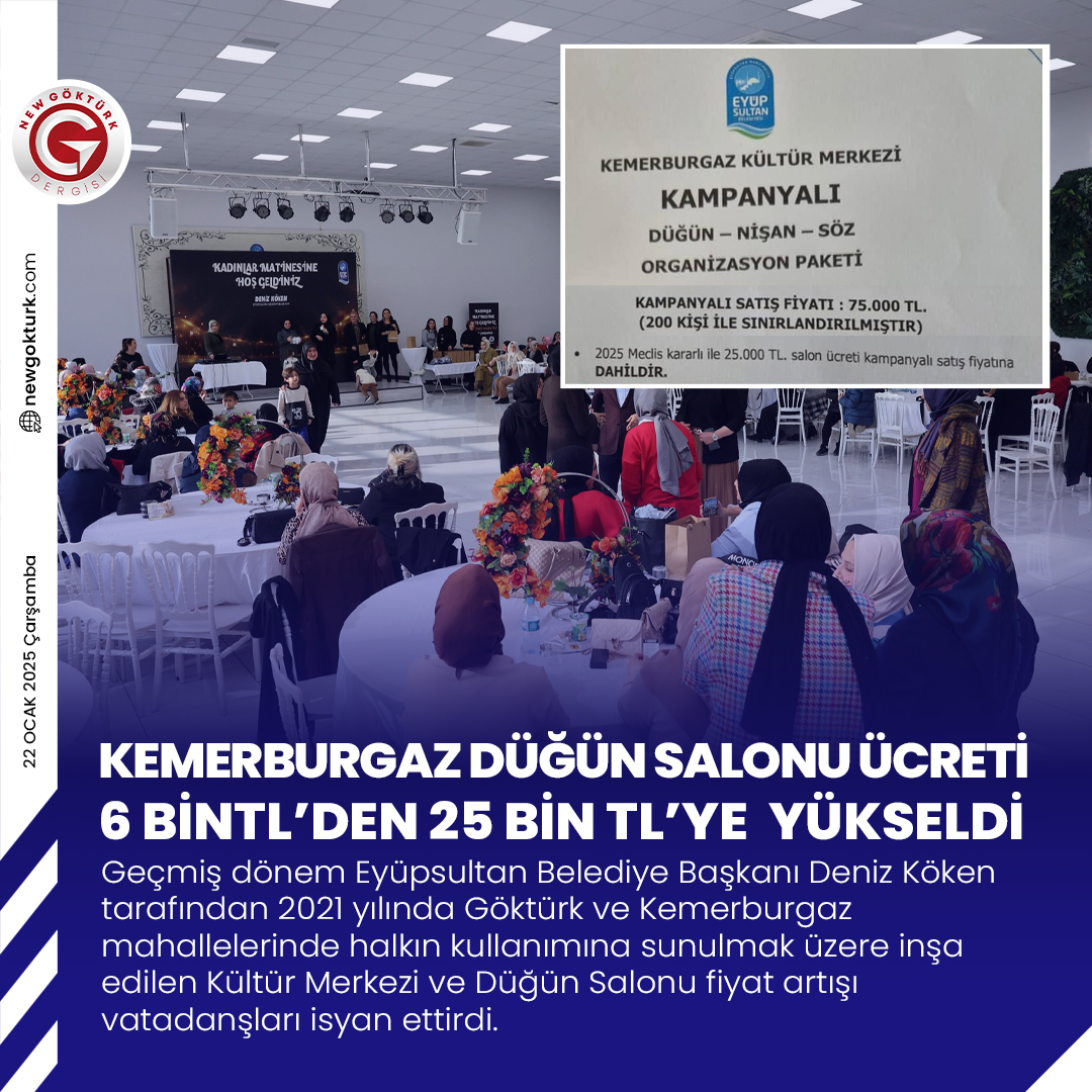 Kemerburgaz Dugun Salonu 2025 Fiyati 25Bintl