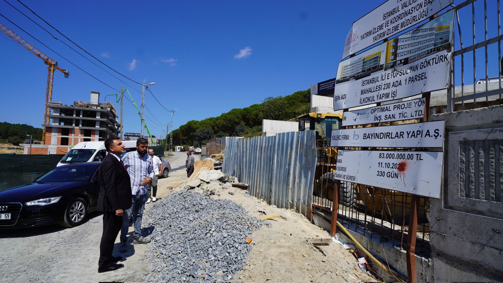 İstanbul İl Millî Eğitim Müdürü Murat Mücahit Yentür'den Göktürk’te Okul Ziyaretleri-1