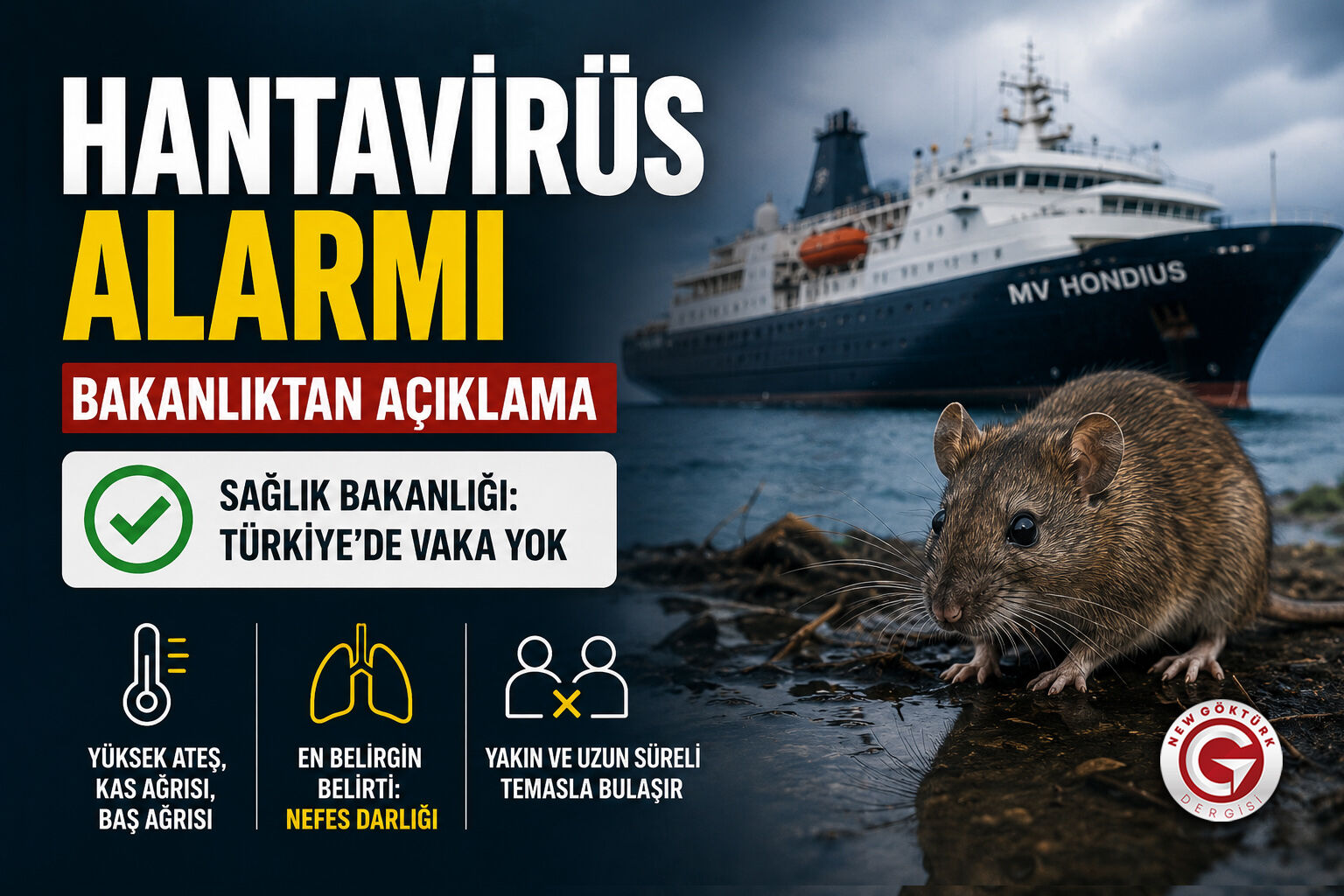 Hantavirüs Alarmı Sonrası Bakanlıktan Açıklama
