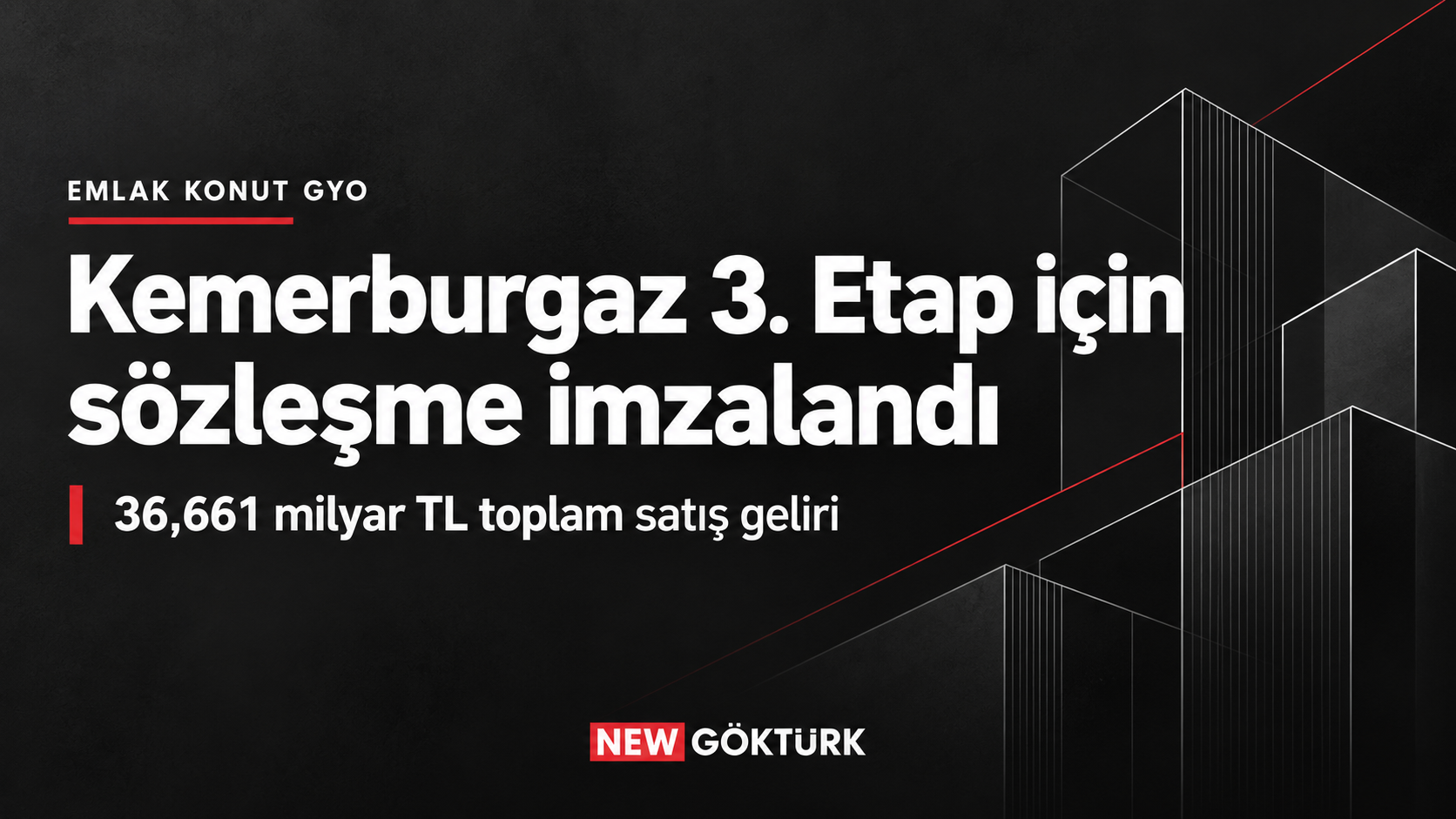 Kemerburgaz 3. Etap projesinde sözleşme imzalandı