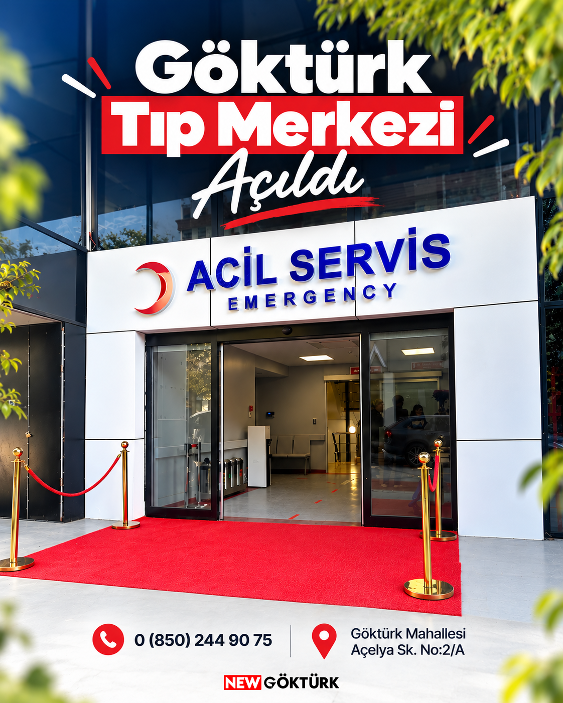 Göktürk Tıp Merkezi Açıldı