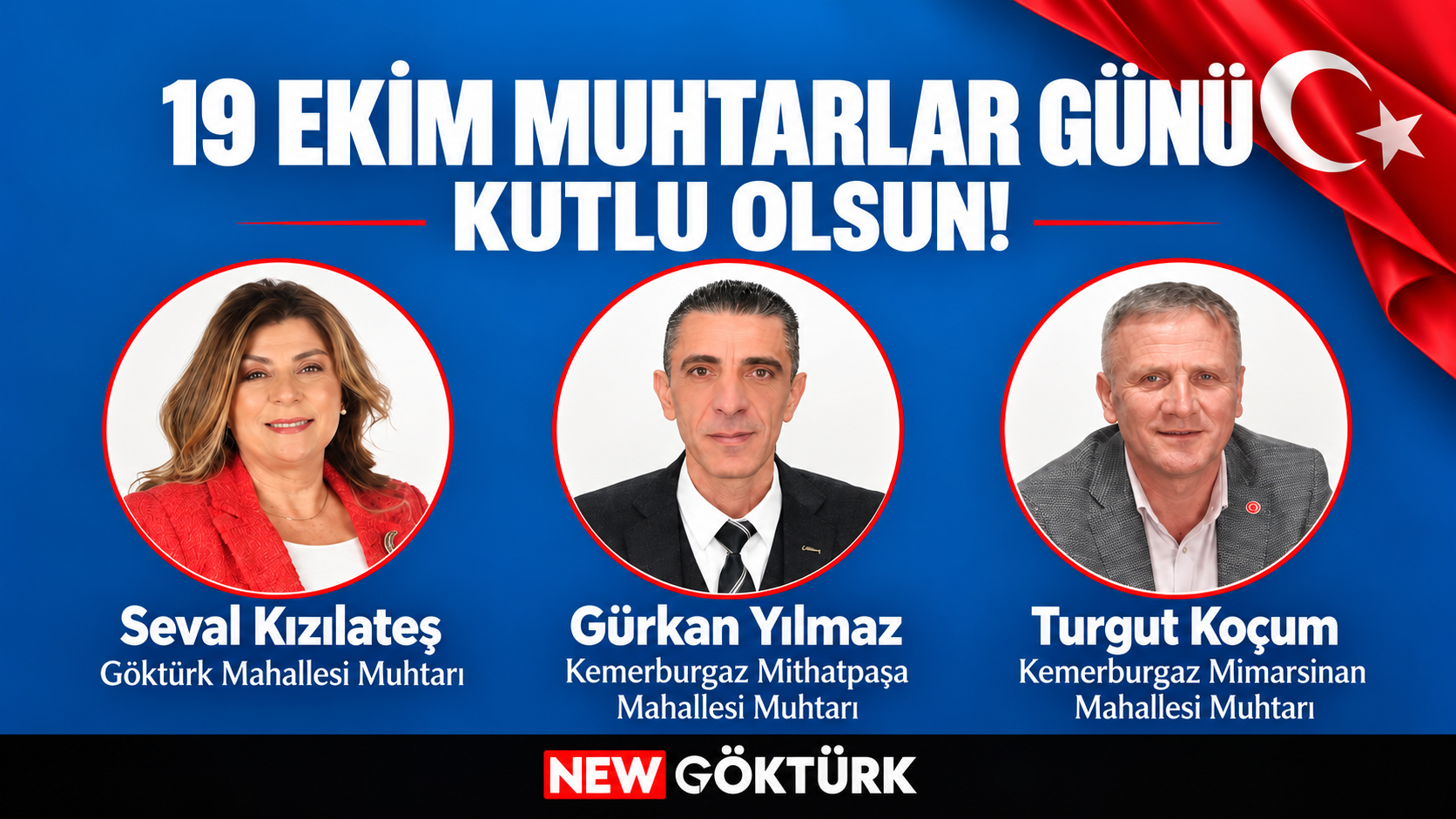New Göktürk Kurucusu Kenan Yılmaz'dan 19 Ekim Muhtarlar Günü Mesajı