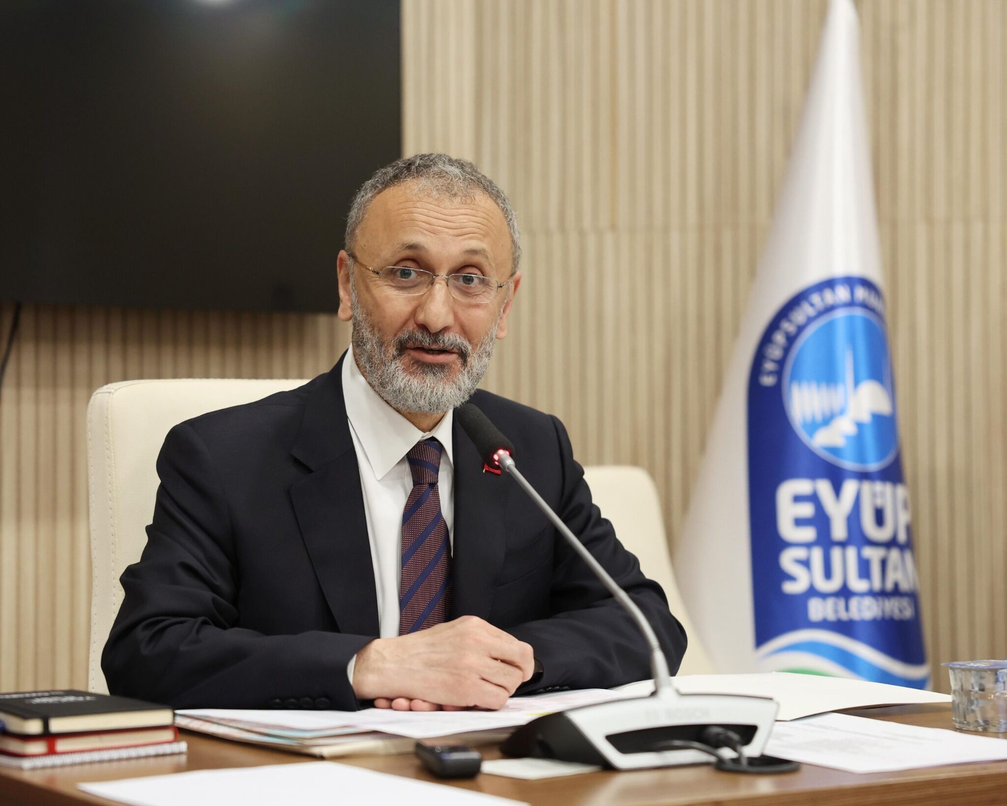 Eyüpsultan Belediye Başkanı Mithat Bülent Özmen — arşiv fotoğrafı