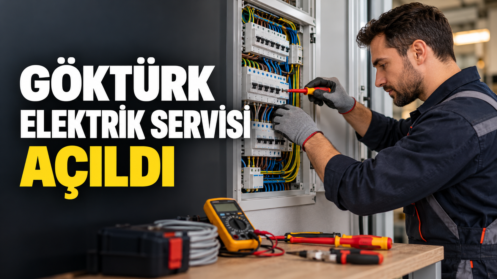 Göktürk Elektrik Servisi Açıldı